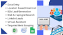 do data enty, niche targeted email list, web scraping