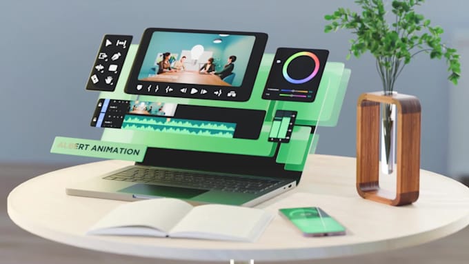 create custom and stunning 3d saas animation