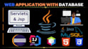 develop web app using  jsp servlet mysql  desktop app using swing , java fx