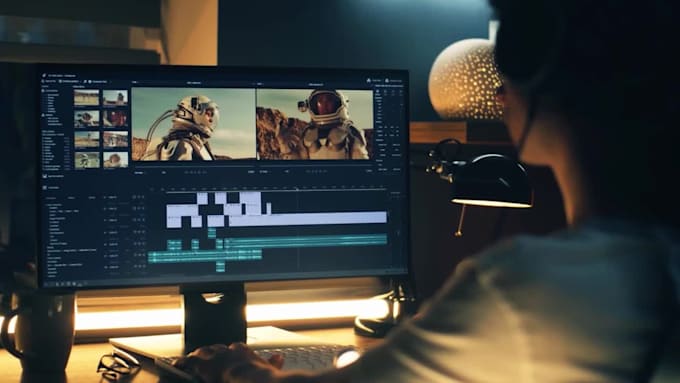 do professional video editing