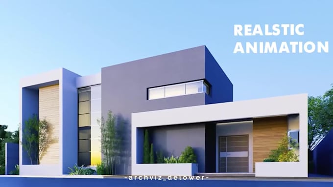 provide high quality architectural 3d rendering and animation