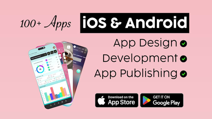 be your hybrid mobile app developer, ios android, ai app creation