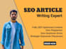 write high ranking SEO blog posts and articles for your business and services