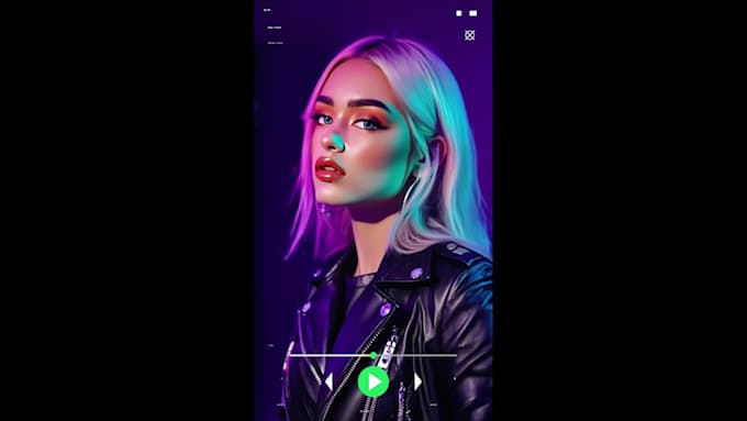create coolest spotify video canvas with ai, dance video