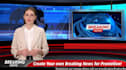 make a breaking news video with ai spokesperson