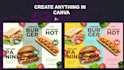 design any canva design for you in editable canva templates