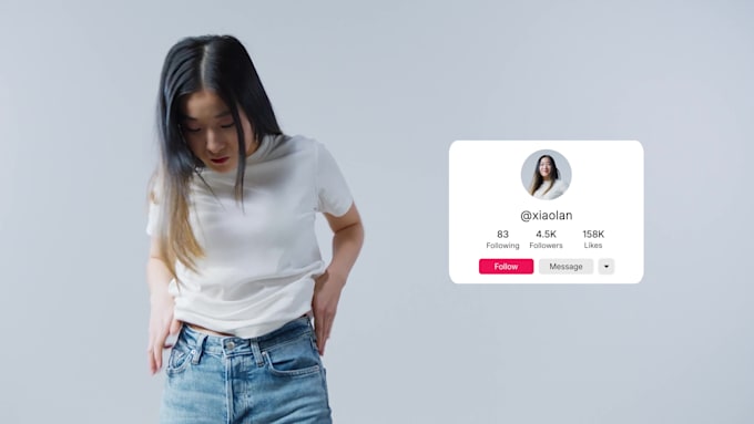 create animated tiktok profile