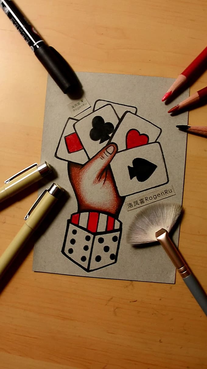 make an old school style tattoo for you