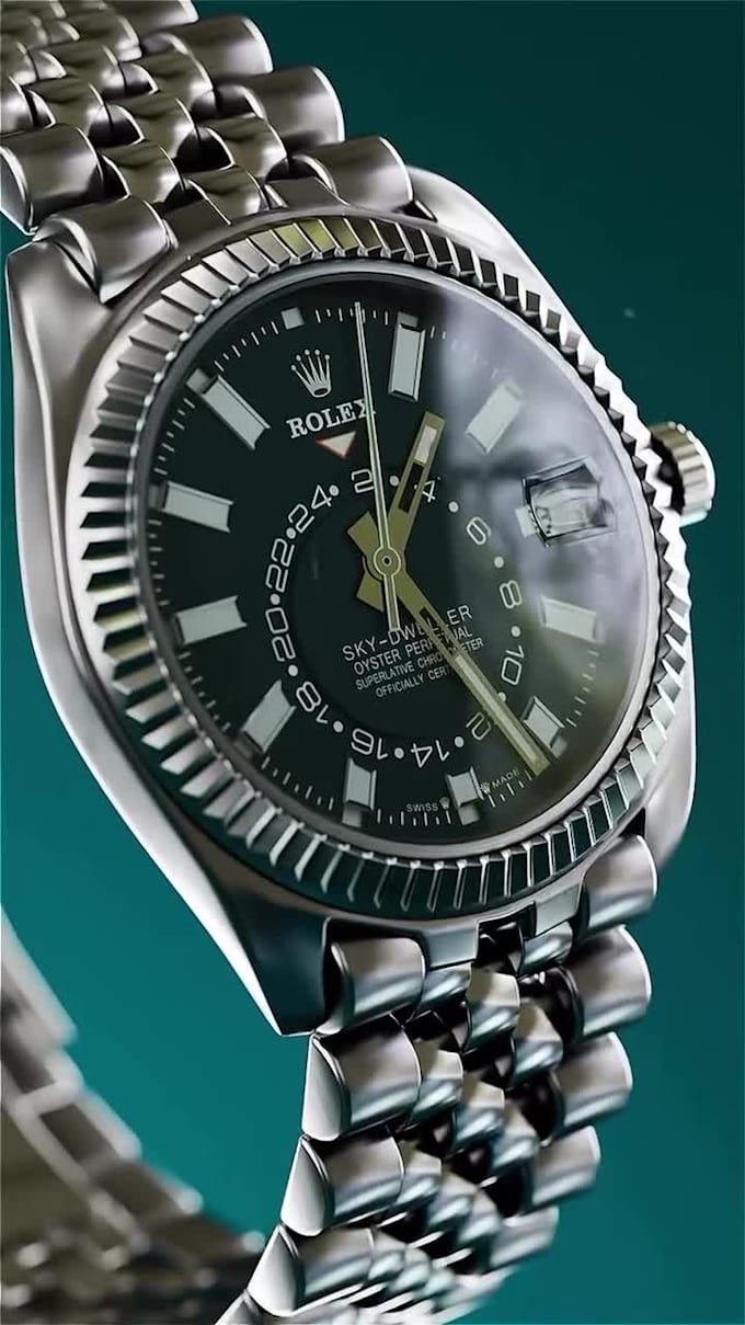 create 3d watch animation 3d watch model and design cgi vfx video ads