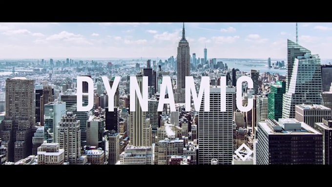 create a youtube intro video trailer with logo animation