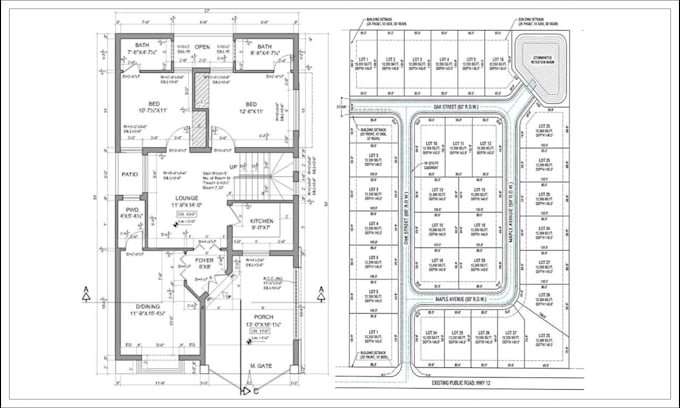 provide architectural planning, drafting, and design