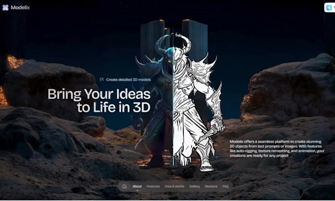 develop interactive 3d webflow website threejs animated framer website gsap