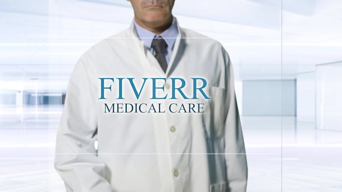 create doctor intro logo animation video 4k