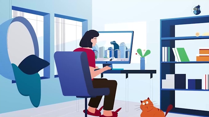 make motion graphics video for business and sales