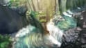 make illustrations of backgrounds and fantasy landscapes for games, anime, book