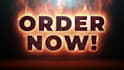 do 3d burning fire flame logo animation for your brand