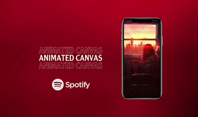 create animation spotify canvas in 1h