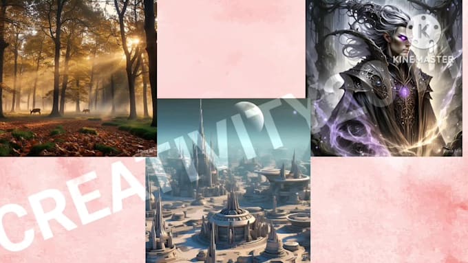 create ai art with magical landscapes and mythical creatures