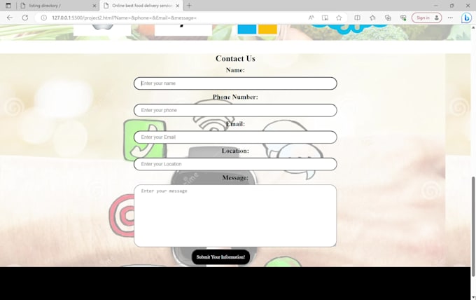 do create a responsive website in HTML, CSS, javascript