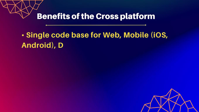 create mobile applications for ios and android