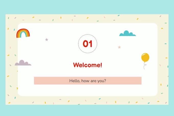 create beautiful and striking slides for your lessons