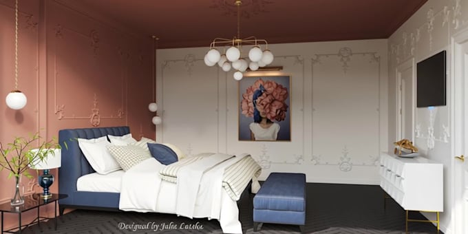 design and render interiors by 3ds max and corona render