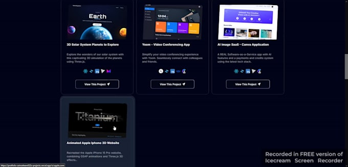 make custom responsive portfolio software engineer website developer react next
