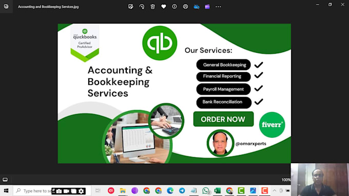 do bookkeeping, accounting, payroll, reconciliation, cleanup in quickbooks