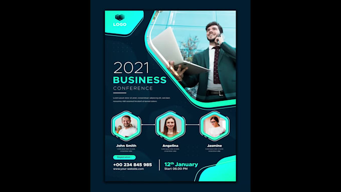 design a flyer or catalog for your requirements