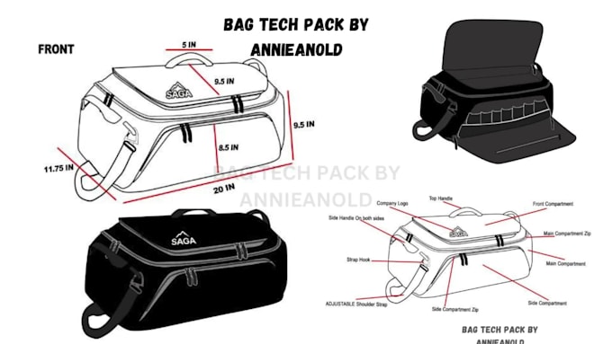 design tech pack duffle bag, handbag, bag design, backpack, bag tech pack