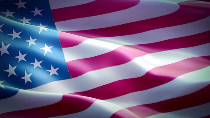 create a waving flag animation with your logo text or image
