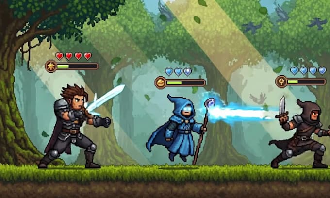 Create pixel art animation and sprites for games by John_pixel21 | Fiverr