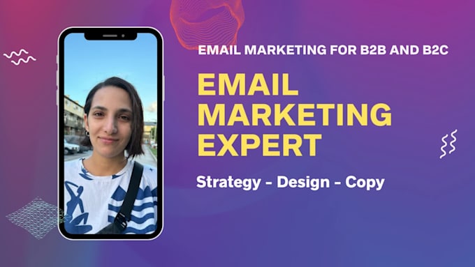 create email marketing content and create, as well as design