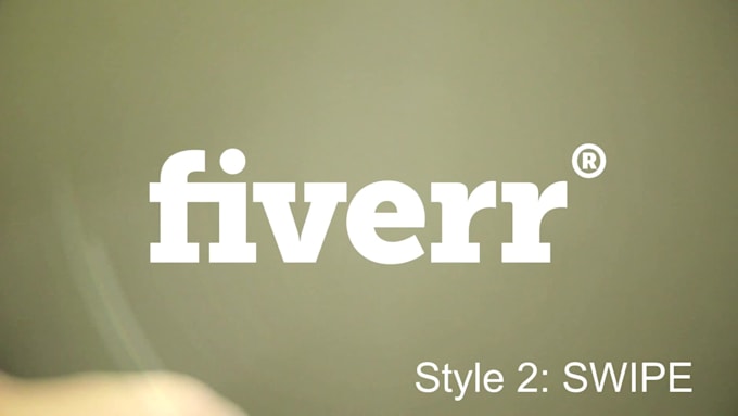 create this HD hand logo reveal intro