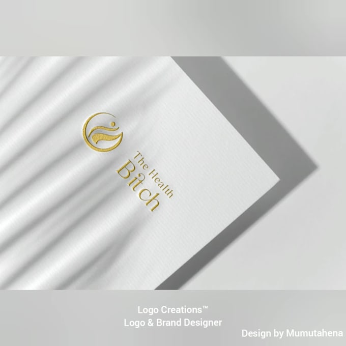 design minimalist flat custom or text logo