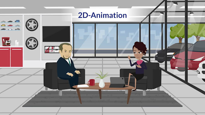 create attractive and engaging animation in the german language