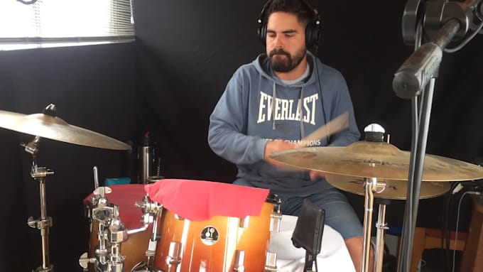 record real drums for your song