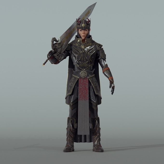 do 3d character design