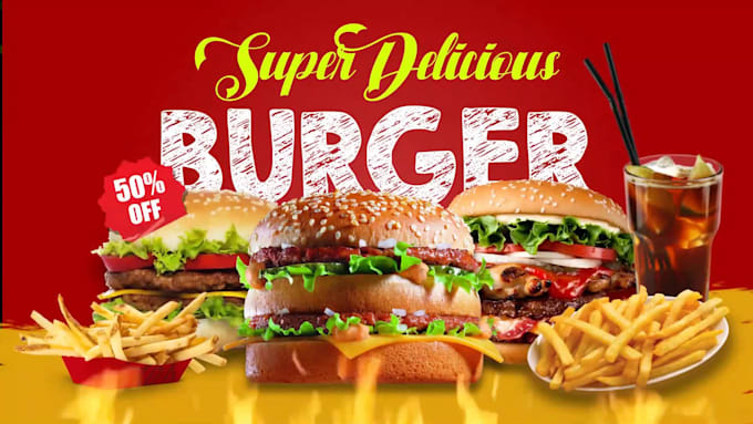 Create amazing restaurant food menu, animated food menu, 3d food ...