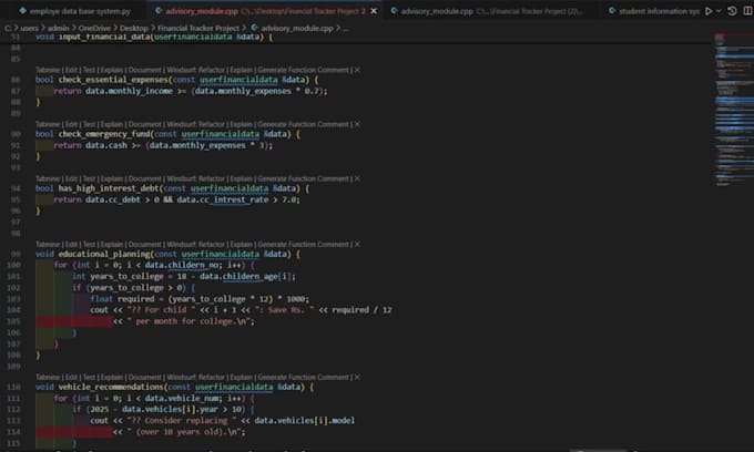 teach cpp programming for beginners and students with projects