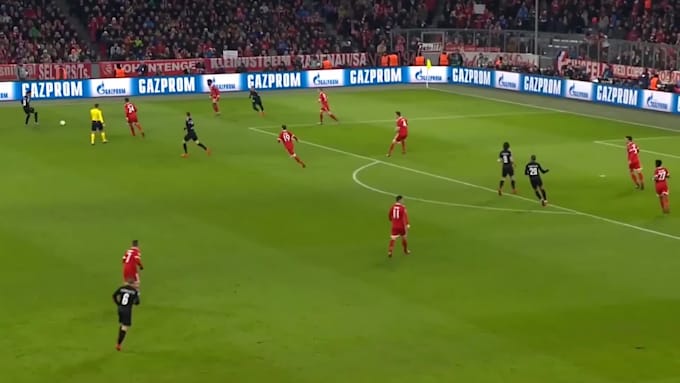 do football video editing with effects
