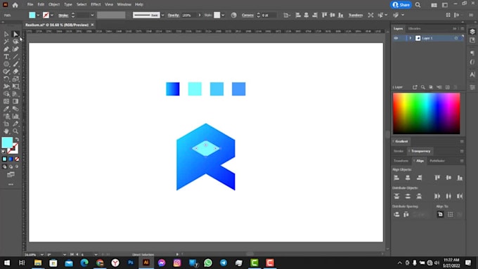 design a unique, contemporary logo for your business