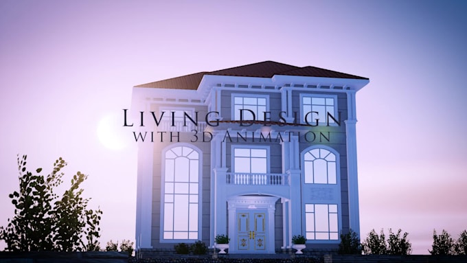 create photorealistic 3d house exterior rendering from floor plans