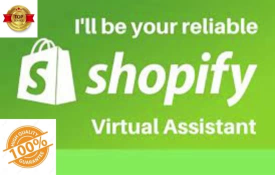 your shopify virtual assistant 1 month, product listing