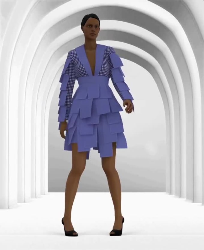 Create 3d fashion animation, fashion design by Ranta_studio | Fiverr