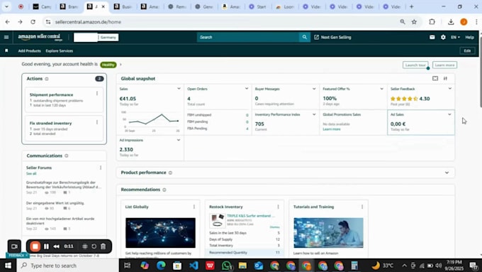 be amazon fba virtual assistant a plus content PPC management