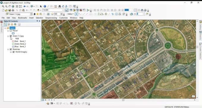 Do digitization and georeferencing of any scanned maps by Naveedali184 ...