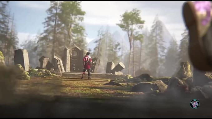 make a viral free fire 3d animation