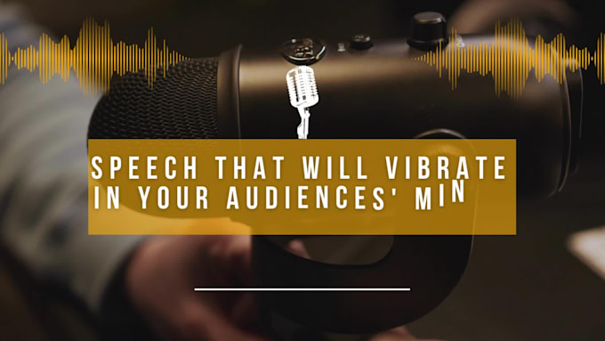 write compelling speeches to leave a lasting impression