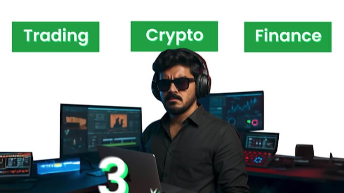 create  trading crypto investing video for reel shorts tiktok